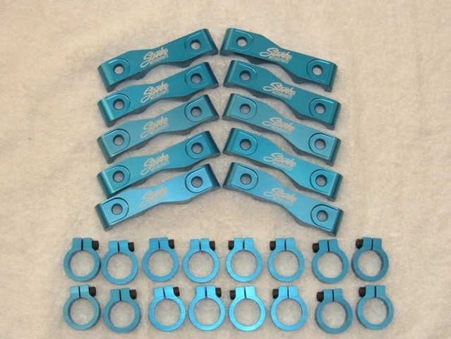 Billet Rocker Shaft Collars & Stabilizers Gen III 6.4L Hemi - Click Image to Close